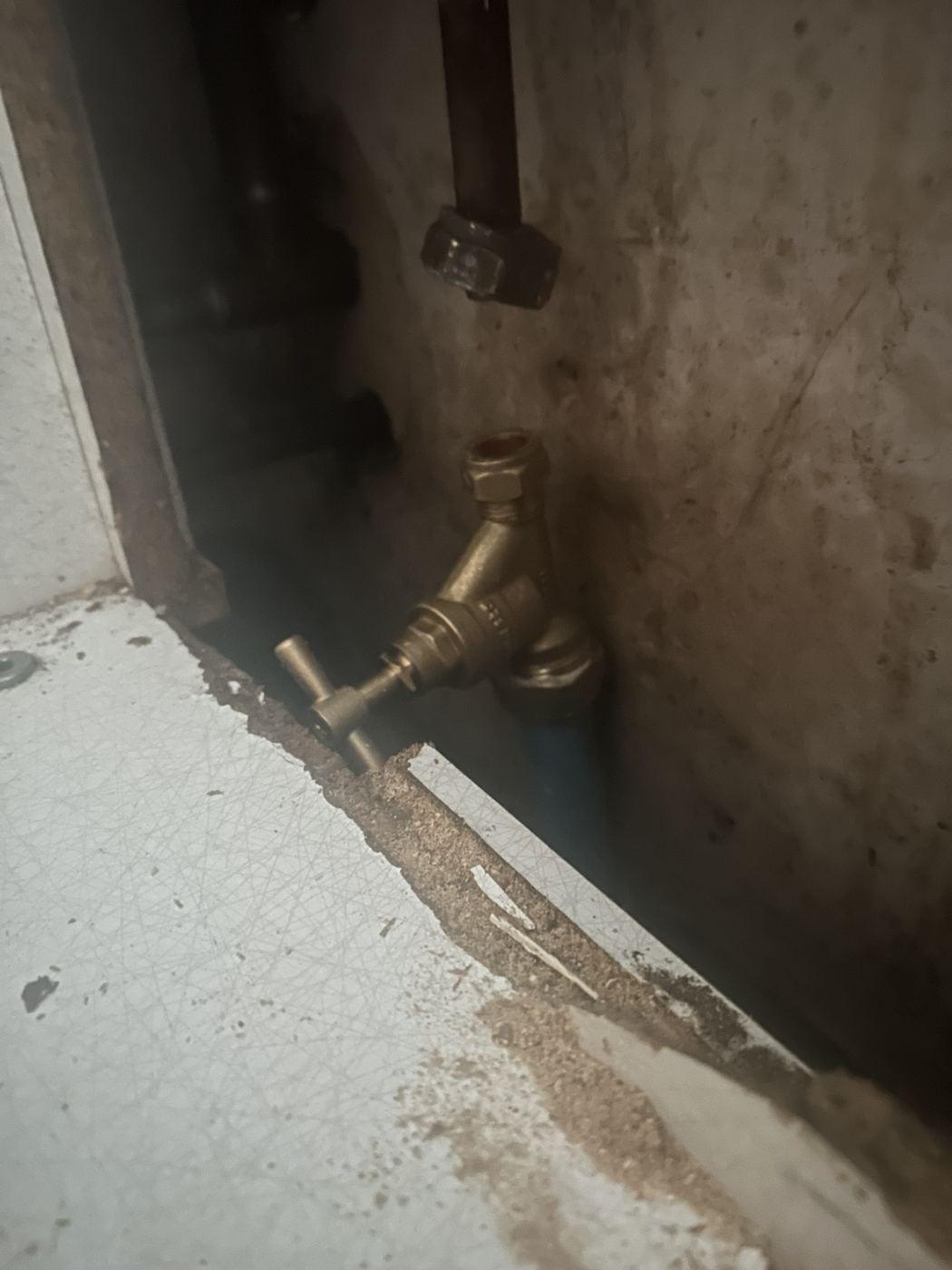 New stop tap fitted