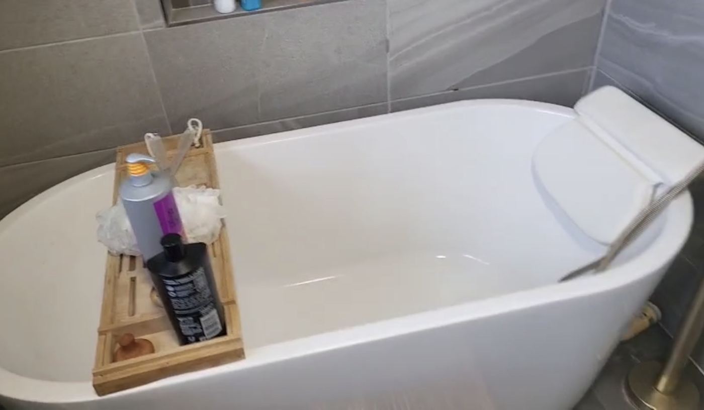 Bathroom plumbing repair